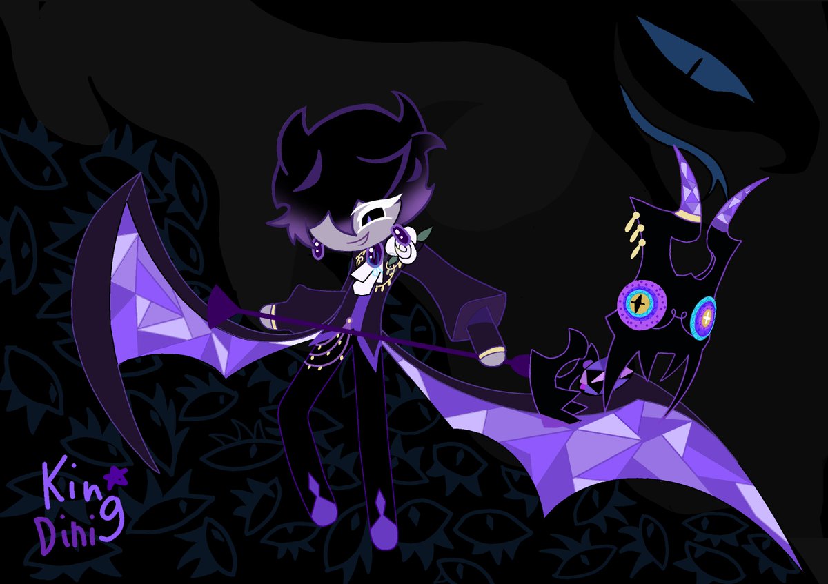 DINOKING94's tweet photo. In light of recent events ill repost my spin of my black sapphire
#cookierunkingdom #blacksapphirecookie #HOTY #crkfanart https://t.co/9ICF6XtTmT