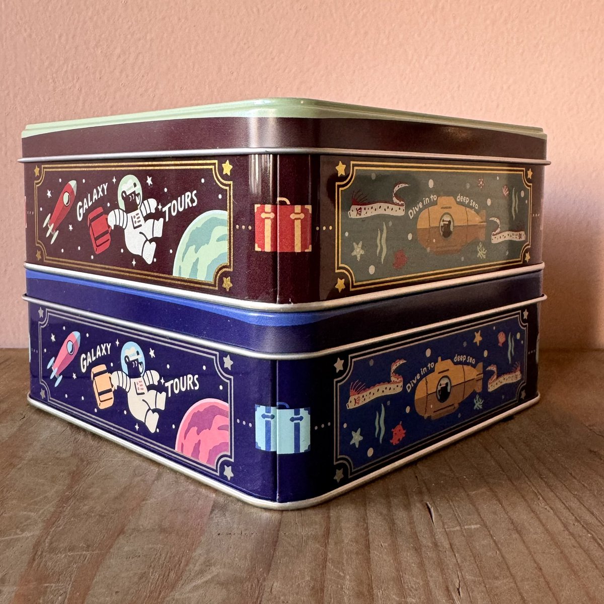 ずっと作ってみたかったエンボス缶がついに！完成しました