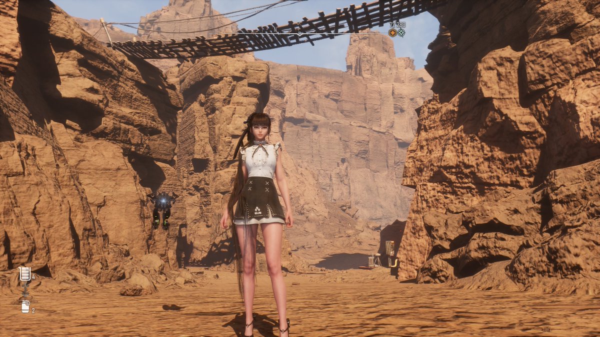 FromReif's tweet image. Stellar Blade é melhor que imaginava, apesar da hypersexualização da Eve, tem um combate muito bom e exploração recompensadora
pontos negativos ate então: 
mapas feios (parece que o orçamento ta 90% na personagem)
bosses esquecíveis