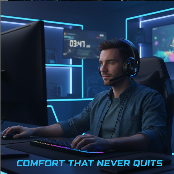 NancySu2024's tweet photo. Open-ear design allows airflow, eliminating stuffy, sweaty discomfort. Ergonomic construction feels weightless, ensuring all-day wear remains comfortable and unnoticeable. 7.1 surround sound creates a 360° immersive audio experience. https://t.co/vhdXaqZsY4