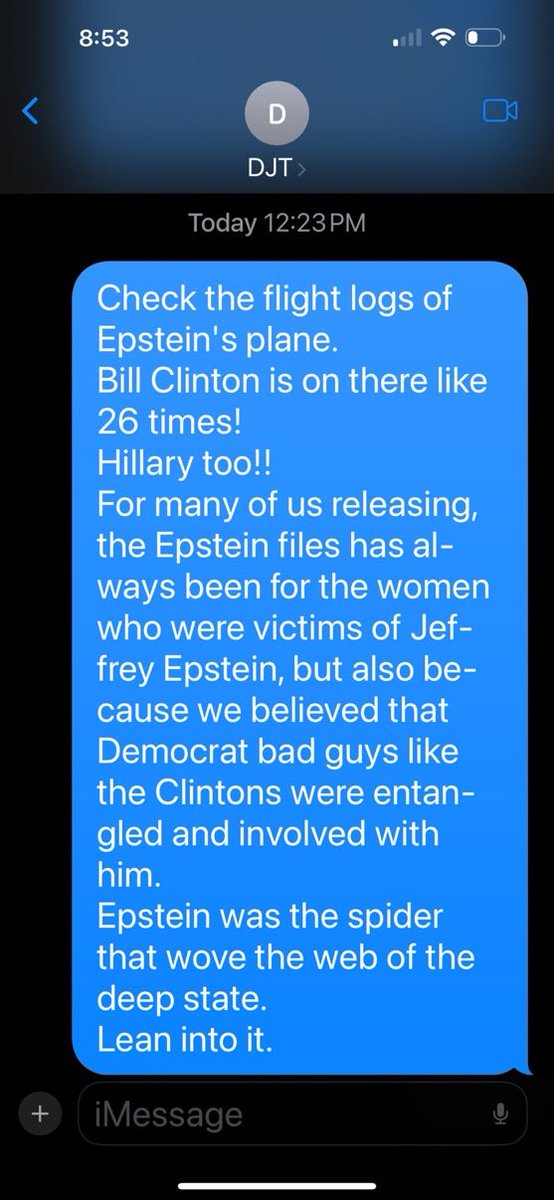 BREAKING: Rep. MTG responds to President Trump and says she believes her text telling him to release the Epstein files is what caused the attack.