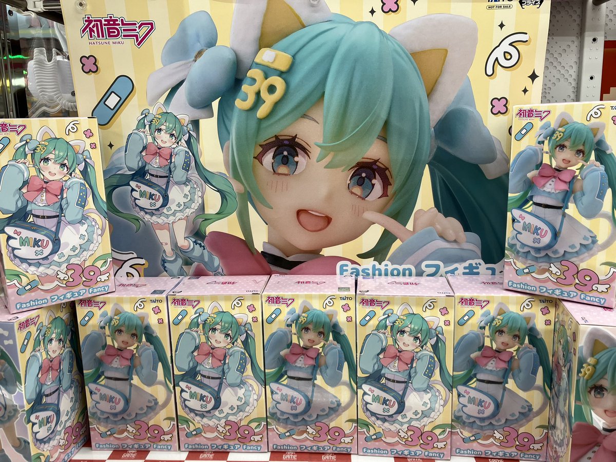 景品入荷⑥】 初音ミク Fashion フィギュア Fancy #タイトーF