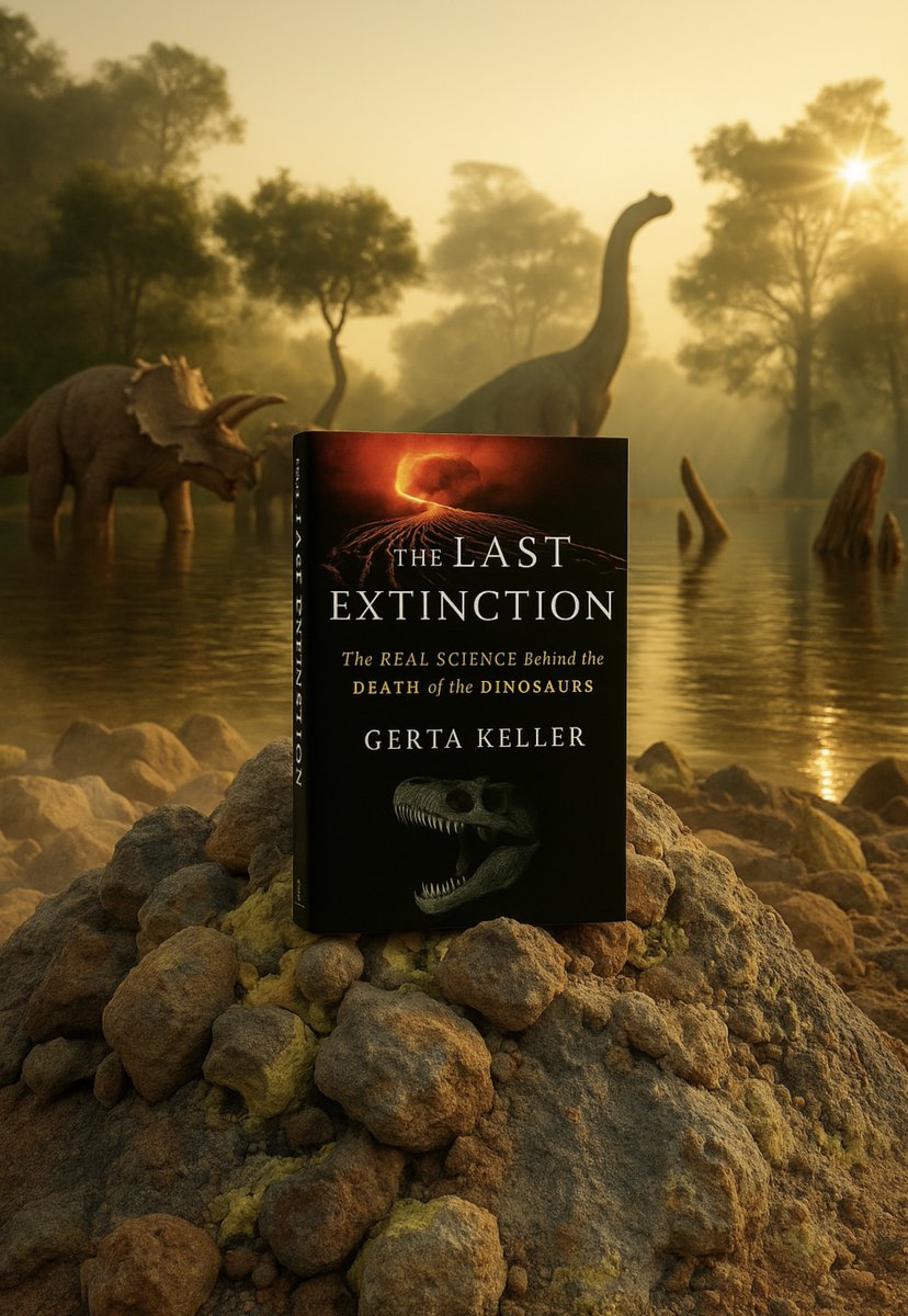 People, it wasn't an asteroid. Listen to <a href="/Princeton/">Princeton University</a> Professor of Paleontology and Geology Emeritus <a href="/KellerGerta/">Gerta Keller</a> on <a href="/77WABCradio/">TalkRadio 77 WABC</a>'s The Dr. Sky Experience discussing THE LAST EXTINCTION: The Real Science Behind the Death of the Dinosaurs. bit.ly/4oDxiUF <a href="/DiversionBooks/">Diversion Books</a>