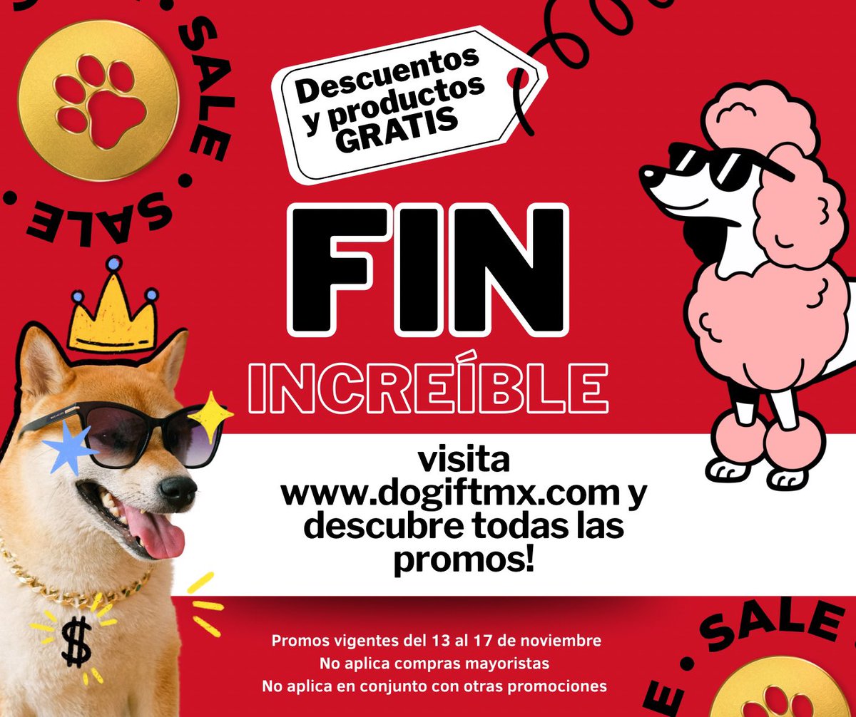 dogiftmx's tweet image. 🐾 ¡El Buen Fin ya llegó a DoGift! 🧡🖤
.
Visita 👉 dogiftmx.com y descubre todas las ofertas que preparamos para consentir a tu peludito
.
.
#Dogift #BuenFin #PromosDogift #AmorPerruno #DogLovers
