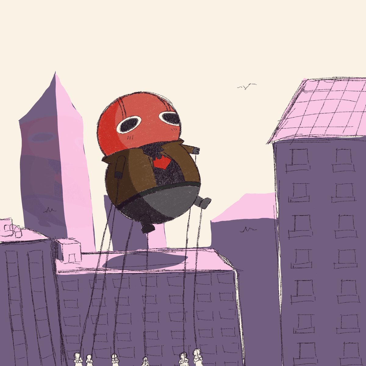 I have a need to see fatson todd floating in a balloon parade right this instant