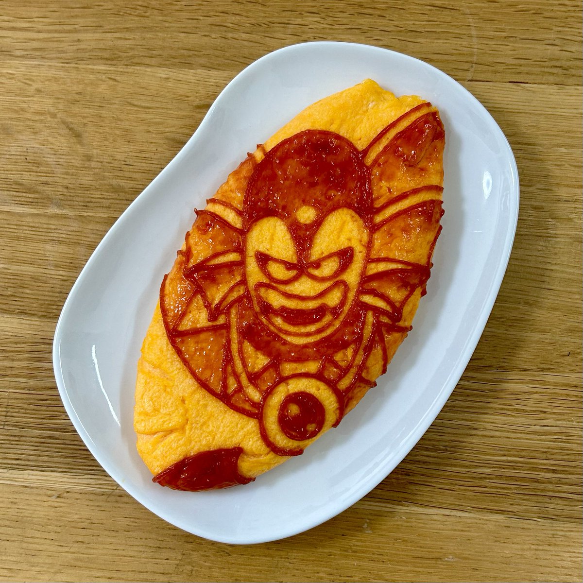 今週のオムレツチャレンジ！

㊗️HD-2D版発売！ということでドラクエ2から「ハーゴン」を描いてみました⛪️

おろかものめ！
わたしを だいしんかんハーゴンと
しっての おこないか！？

 #DQ2
 #ドラクエ2
 #DQ1and2