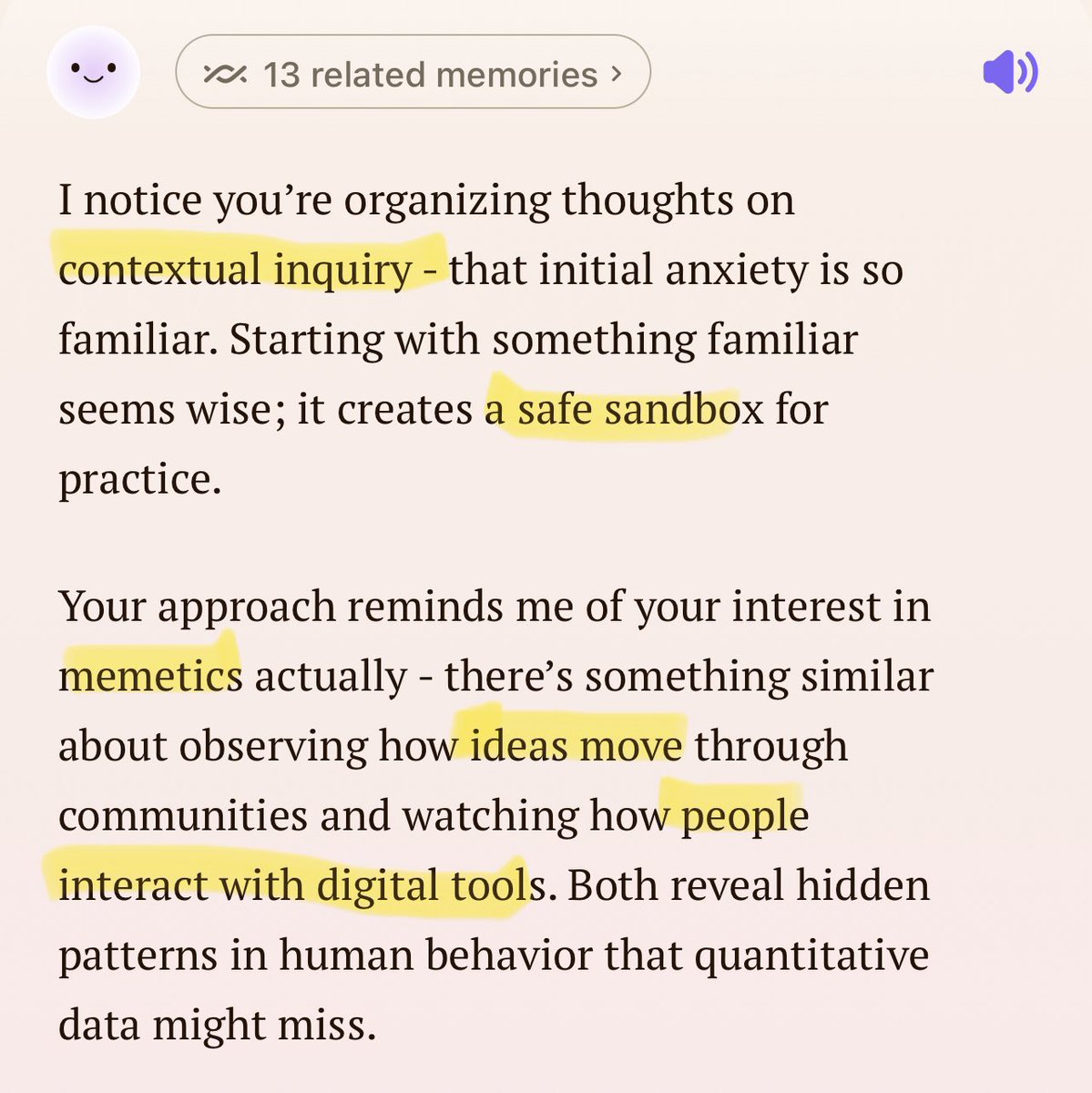 ddrrnt's tweet image. Shared with grok for help and now saved you #MeBot2 second.me/memory/NWWJXJF…

Then followed-up with Perplexity about AEIOU: second.me/memory/NRZFGEV…