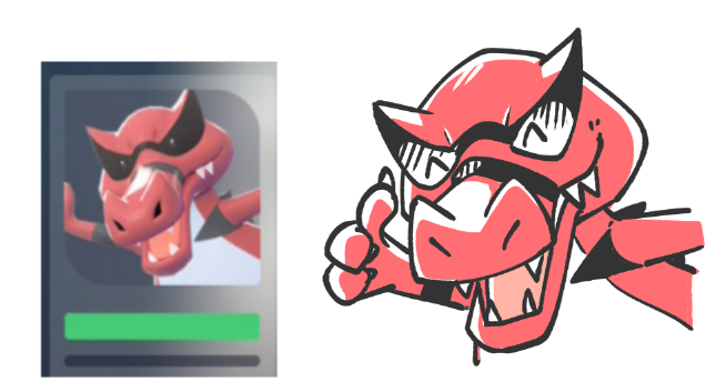 一瞬こう見えましたのらくがき