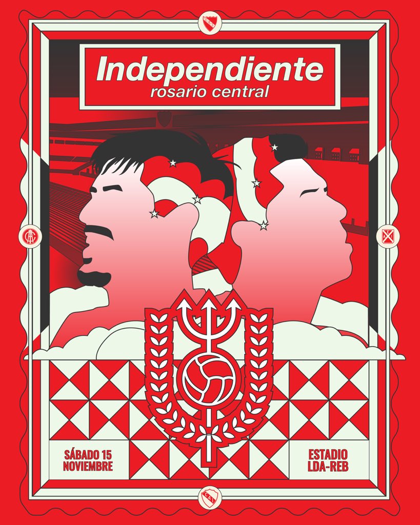 ¡HOY JUEGA #INDEPENDIENTE!

#TodoRojo 🔴