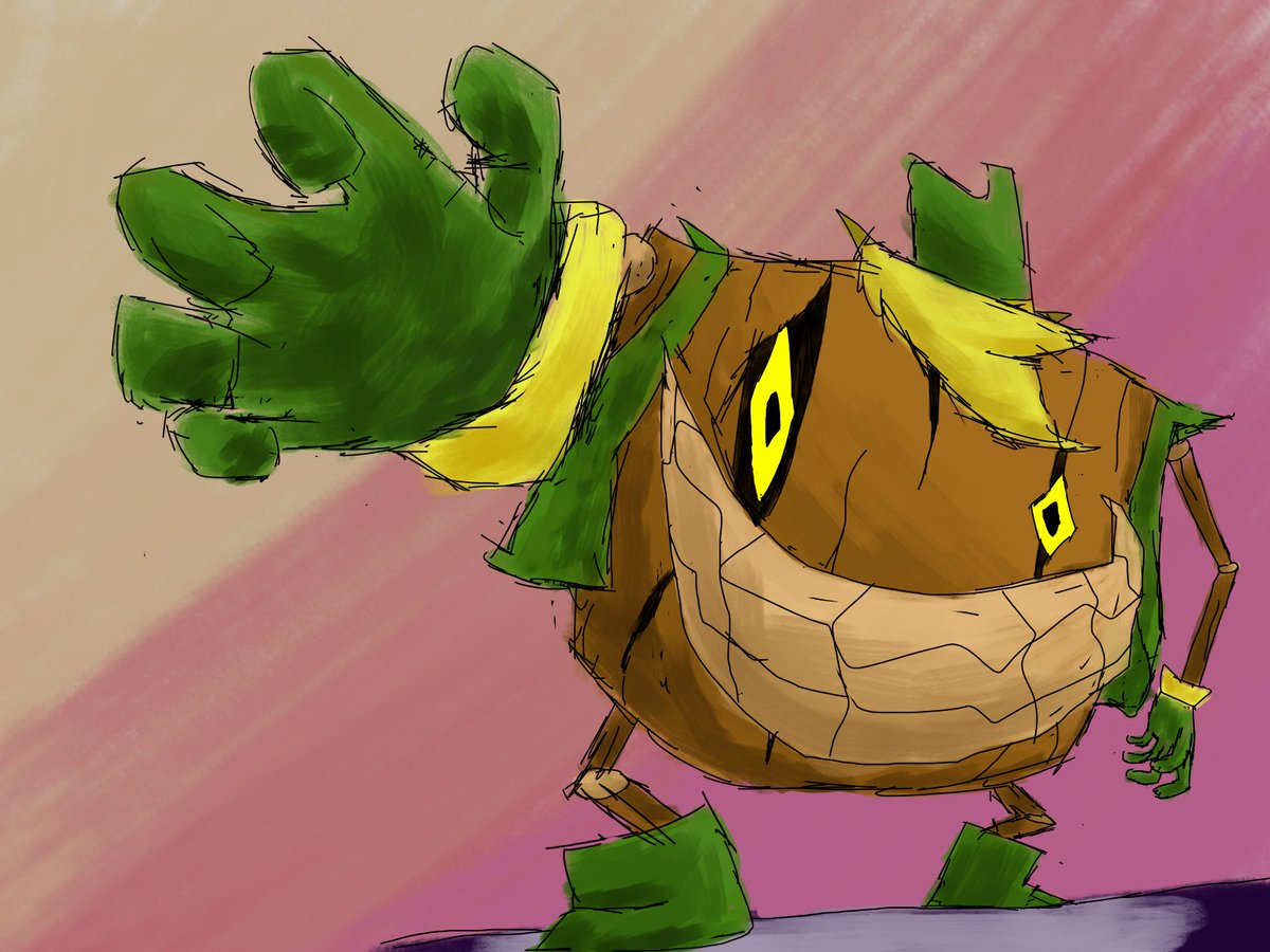 breadingbug's tweet image. it&apos;s just such a FRIENDly guy wouldnt you let it grab you and slam you into the ground?