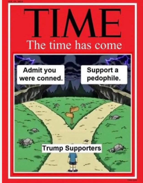 smc429's tweet image. Maga needs to make a choice.