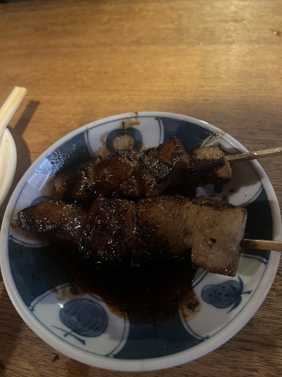 gansodoteyaki's tweet photo. 朝からアブラタレを梅割りでいただきました。いい日になりそうです https://t.co/E2qu6FgFcz