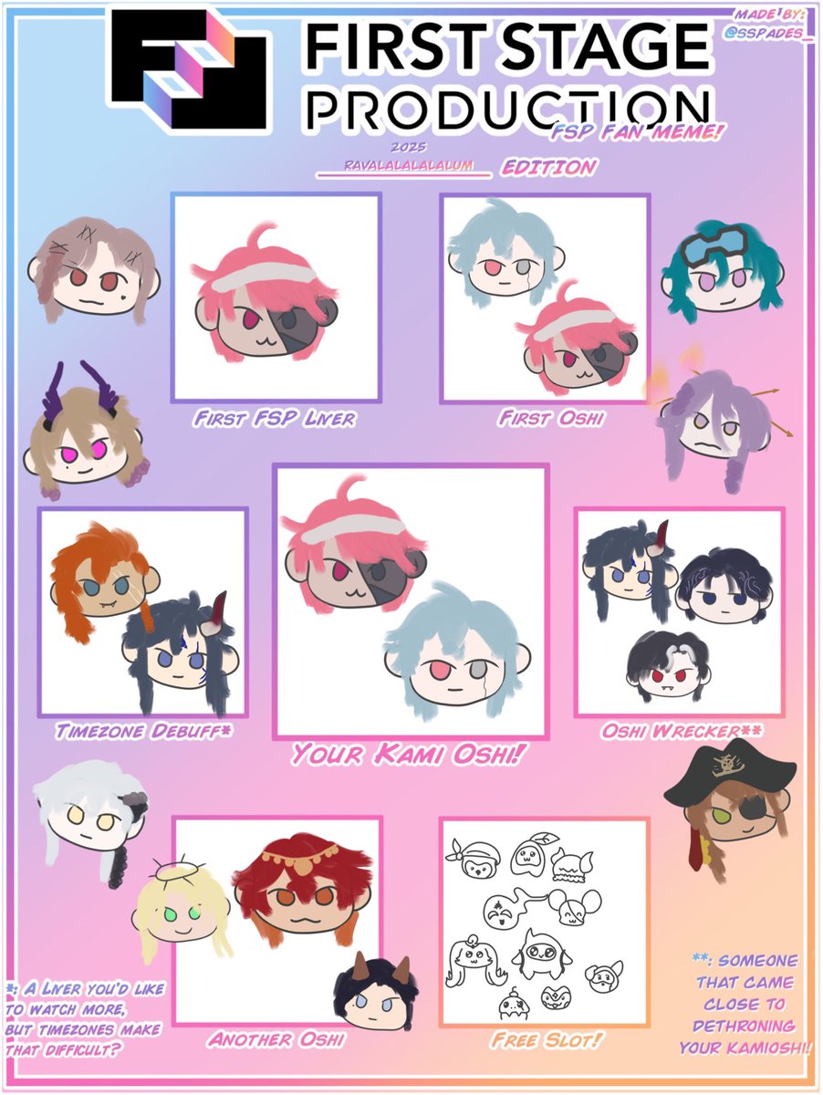 Nabeelerra's tweet photo. Hi I’m Nabi and I’m literally the most indecisive person ever hihi. One thing I’m sure of is I love fspen
#FSPFanMeme ft my silly little doodles🤏🏽
Thank you Spades for the template!!
(If you saw this before, no you didn’t. It wasn’t cropped right hahahahahahah) https://t.co/qozxzb53Qz