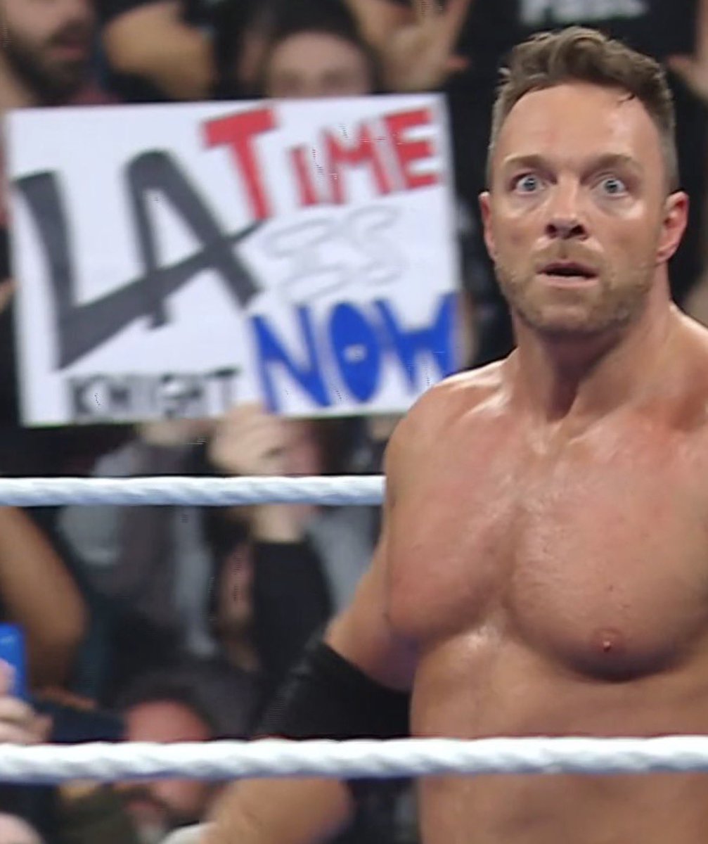 wrestlingsdeity's tweet image. LA Knighr is safe for now. I know he’s not winning the tournament, but we NEED that win over Jey Uso in order to be satisfied.