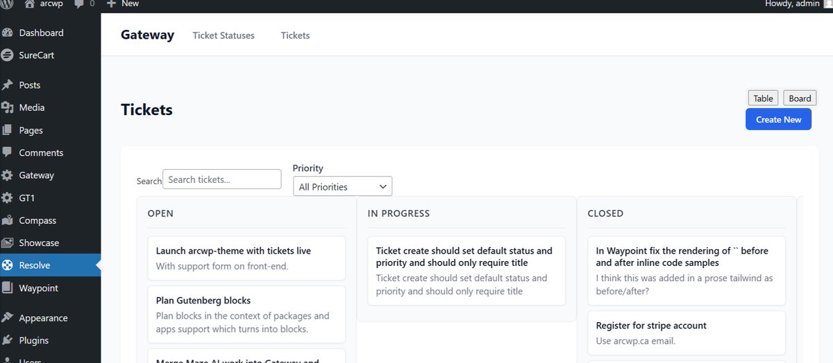 arcwordpress's tweet image. Until recently every Gateway Collection you register would load up in the Content Studio App at WP Admin &amp;gt; Gateway &amp;gt; Records. Eventually with 10+ collections this becomes a confusing UI. 

Now we&apos;ve added the \Gateway\Package\Package class which you can extend in your WordPress…