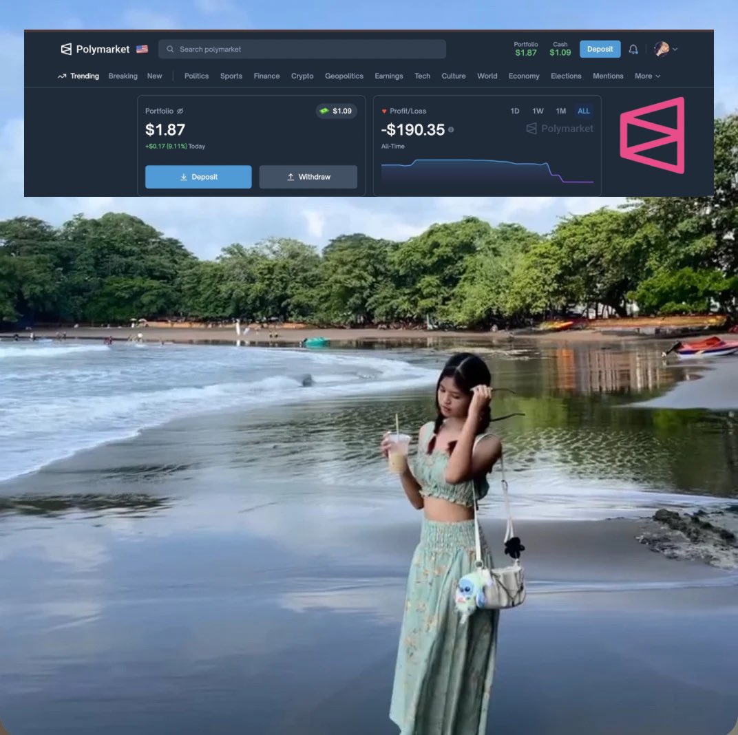 Been of for a few days because of this big L

Need to touch some grass and enjoy some living

Will back in few days i promise!