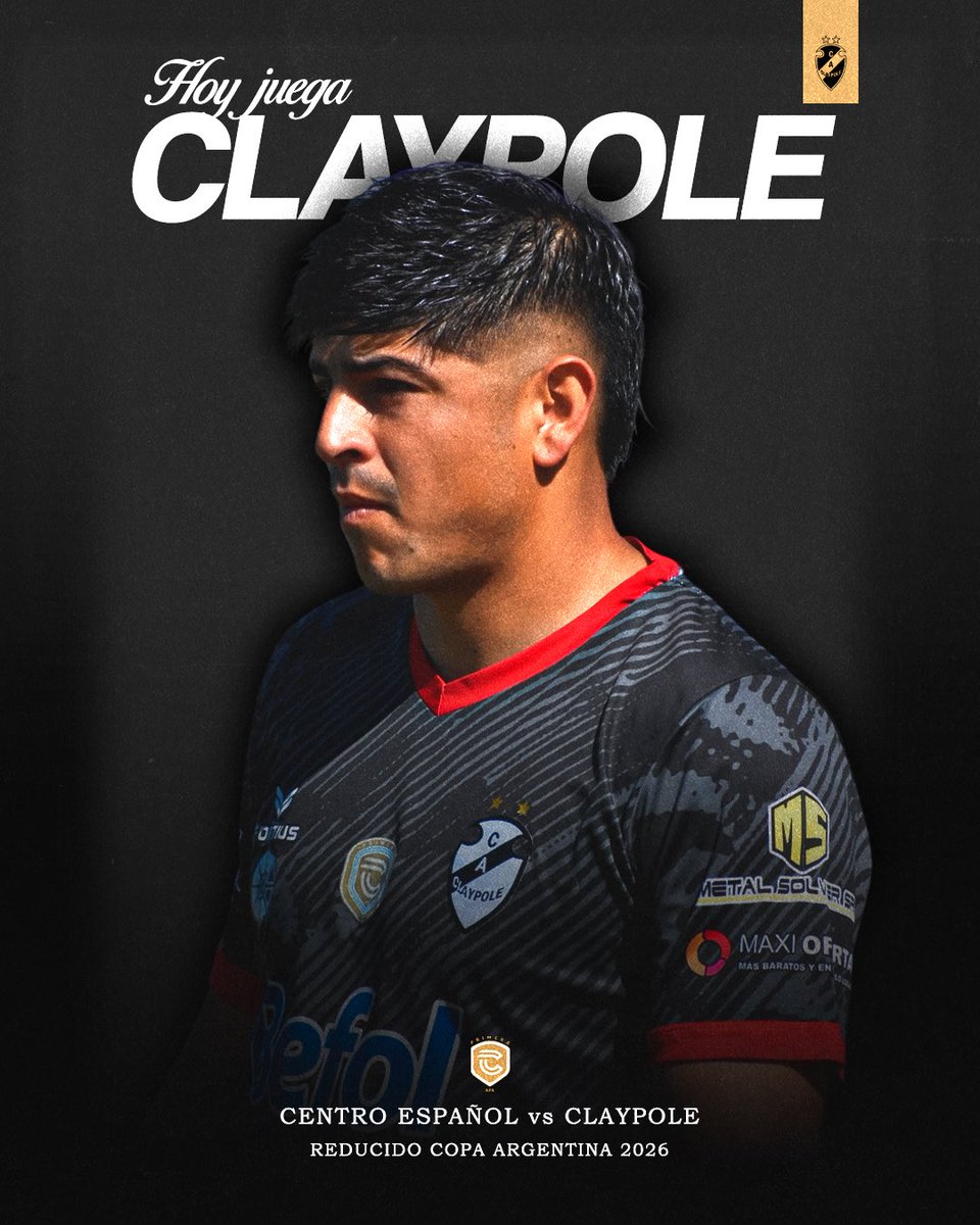 ⚔️ ¡HOY JUGAMOS, VAMOS TODOS UNIDOS! ⚪️⚫️

⚽️🔜 Ida de la Semifinal del Reducido 🆚 Centro Español
🏟️ Estadio Carlos Alberto Sacaan
⏰ 17hs

👉🏻 El ganador de este Reducido obtendrá un cupo para la Copa Argentina 2026.

#VamosTambo