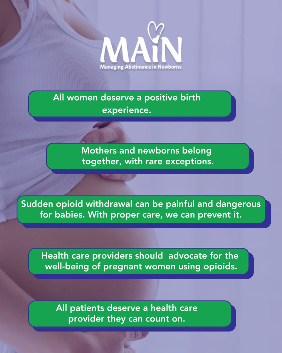 MAiN_babiesSC's tweet image. This is what MAiN stands for. We are here for you. 

Visit mainbabies.org to learn more about MAiN or enroll today!

#PregnancyHealth #OpioidRecovery #EndAddictionStigma #MaternalCare #HealthyPregnancy