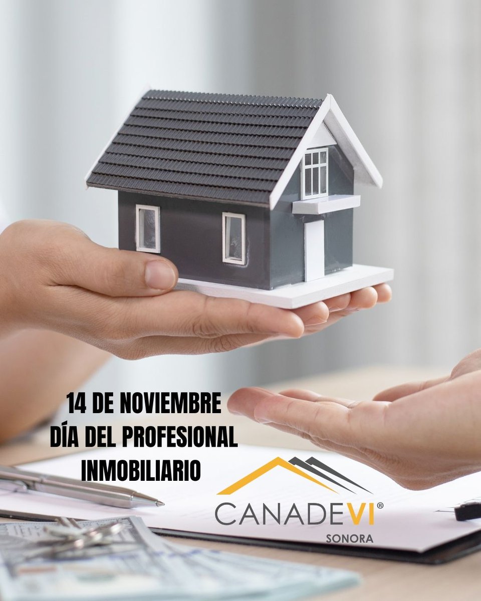 Los profesionales inmobiliarios son los arquitectos del sueño mexicano, construyendo puentes entre la ilusión y la realidad de tener un hogar. Con ética, conocimiento y pasión, hacen posible lo imposible. ¡Gracias por su invaluable labor! #DíaDelProfesionalInmobiliario