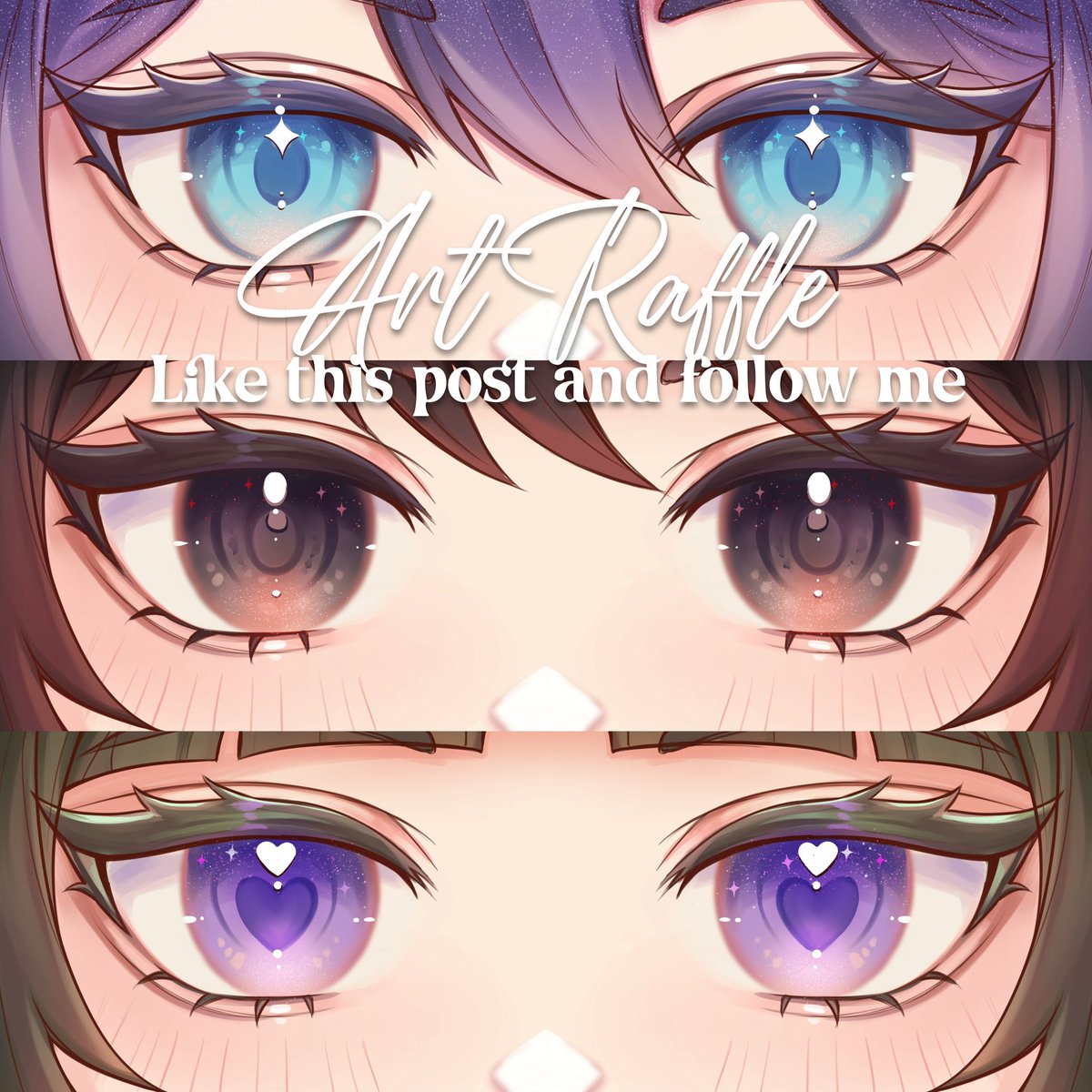 ART RAFFLE
✨React
✨Follow me

I will choose the winner on 20.11.25
 #artraffle #eyebanner

I'm also accepting these kinds of vtuber eye banners for just 5USD if you're interested in commissioning me these banners
Check my Vgen if interested
vgen.co/AkiralRENE