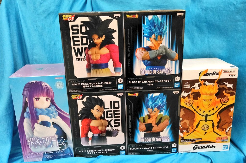 最新　プライズフィギュア　まとめ売りセット　12体　ゴジータ　ナルト　ワンピース 最新プライズフィギュア まとめ売り 12点 ドラゴンボール ワンピース