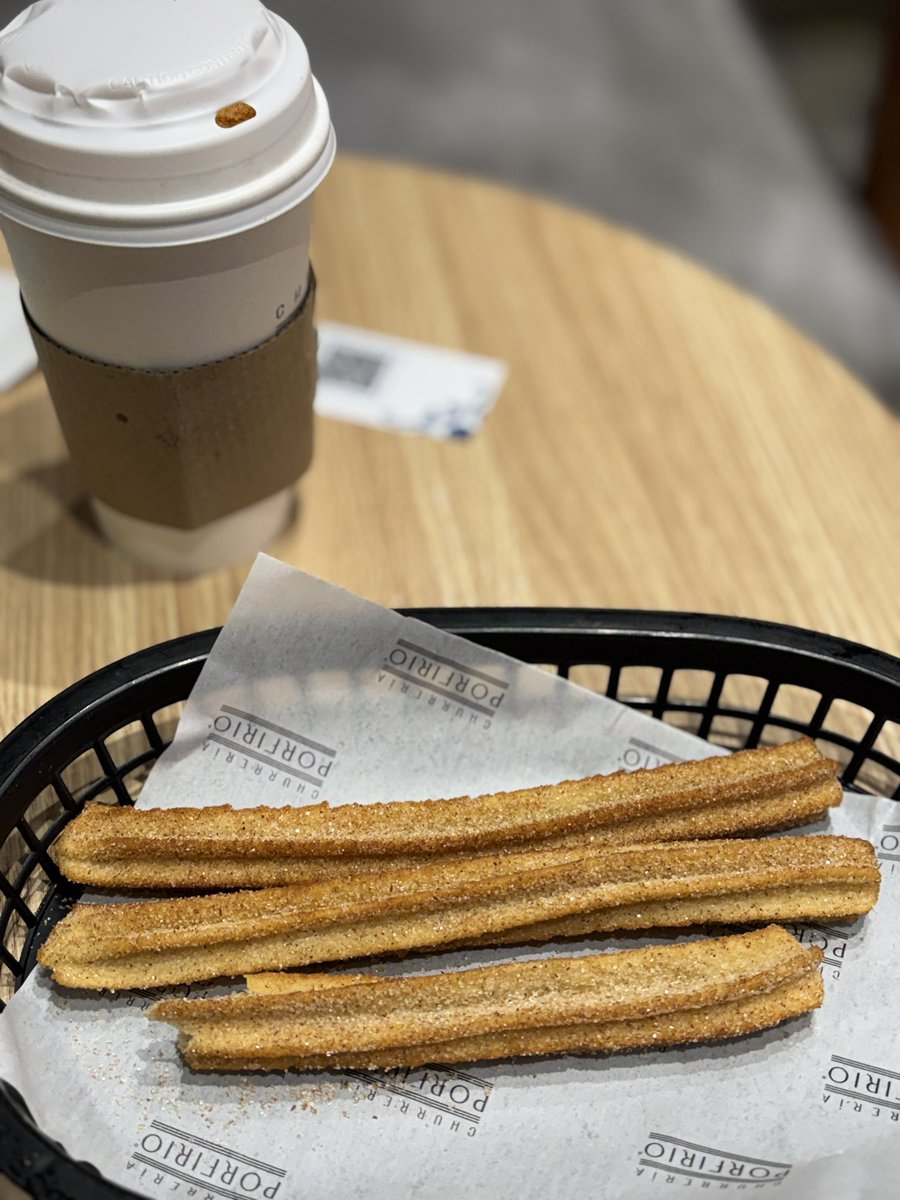 Churros y Café para el alma.