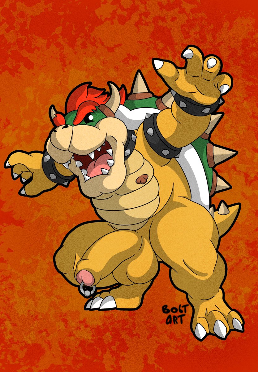 Bowser… You're a bad boy 😏