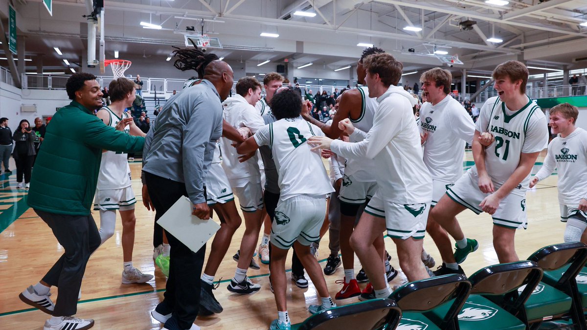Babson Basketball tweet media