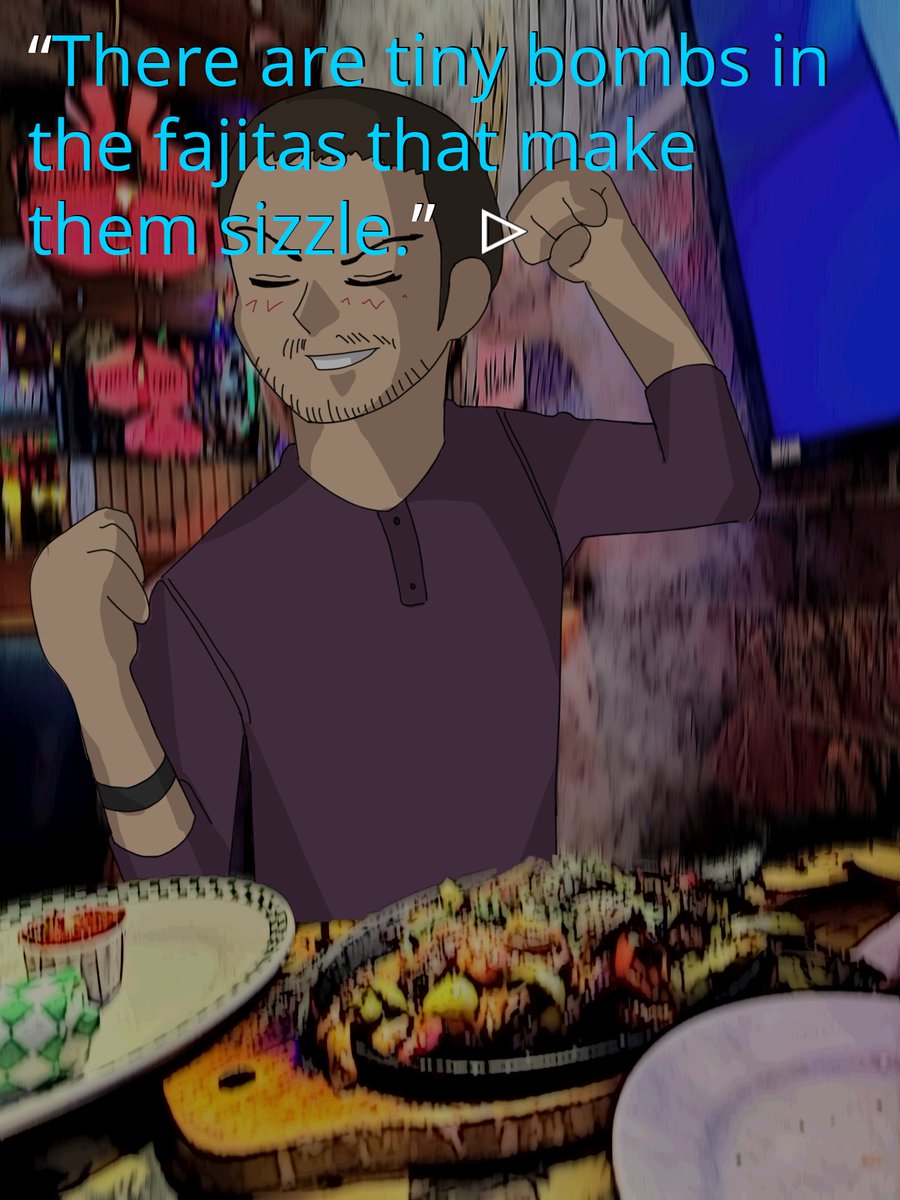 PepperShaker64's tweet image. Fajitas: When They Sizzle
#yiaysizzle