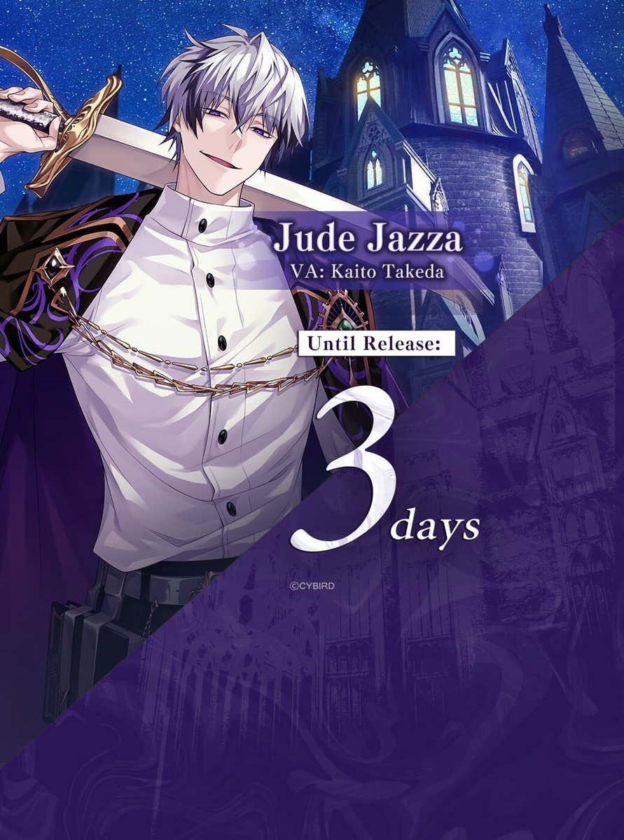ikevil_en's tweet photo. ⏳Coming Nov 17th⏳ 

3 more days...

🔻PLAY NOW🔻
https://t.co/oHyj39aLNi

 #ikevil #ikemenvillains #otome https://t.co/q6Z0wLc1av