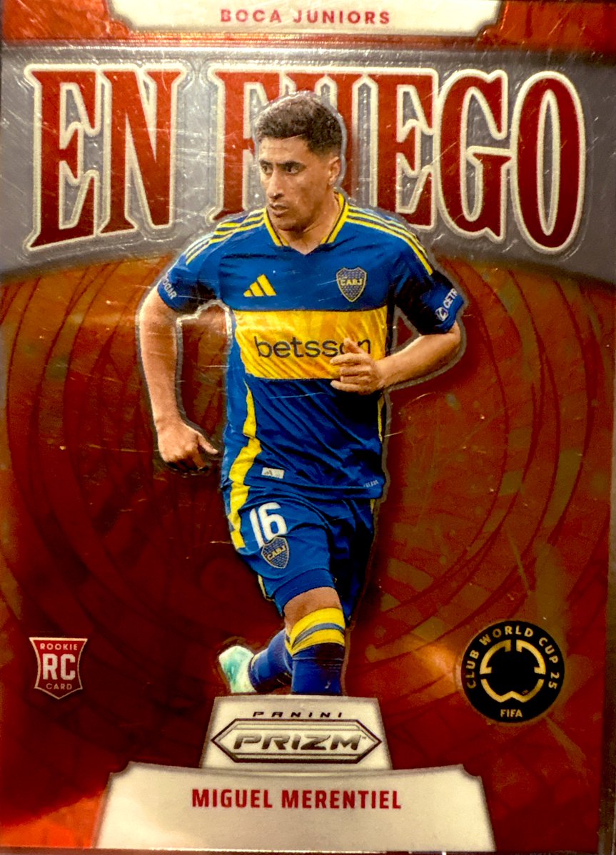 AlienCardsHQ's tweet image. 🔥🔥🔥💀✴️✴️✴️ Here’s the actual pull.
Card was already 🔥 but it hit a new dimension. #ACHQ #AlienCardsHQ #EnFuego #Prizm #SoccerCards #FutbolCards
#BocaJuniors #RookieCard #FIFA #ClubWorldCup #CosmicEnergy
#AIArt #SportsCards #TradingCards #PaniniPrizm #HobbyHeat