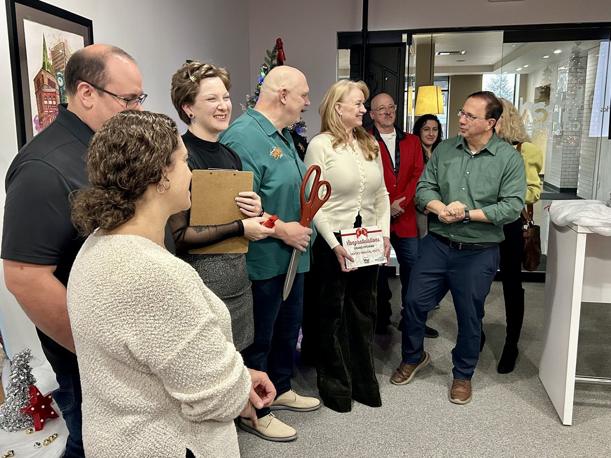 With the holidays approaching, I was pleased to attend today’s ribbon cutting for Santa’s Magical Visits. Santa Steven has worked hard to make the holidays brighter for children and families across the region. For more information on the business, visit santasmagicalvisits.com.