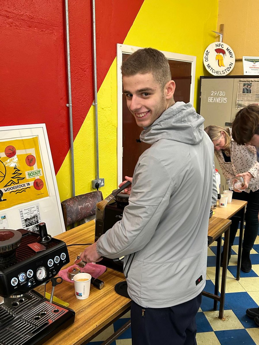 ☕️Barista Course☕️
Our TY and LCA students completed their ‘Introduction to Barista’ training certificate course under the professional direction of Carmel Hurley. The boys spent the time perfecting their barista skills and learning about the different coffee types. #LifeSkills