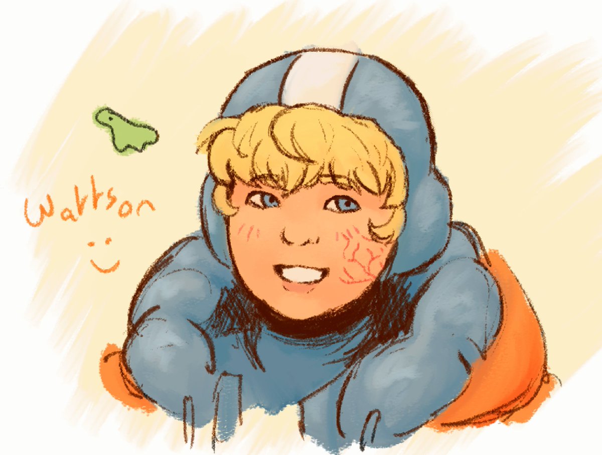 drinkingpaintrn's tweet image. Wattson sketch! I think she's cute here