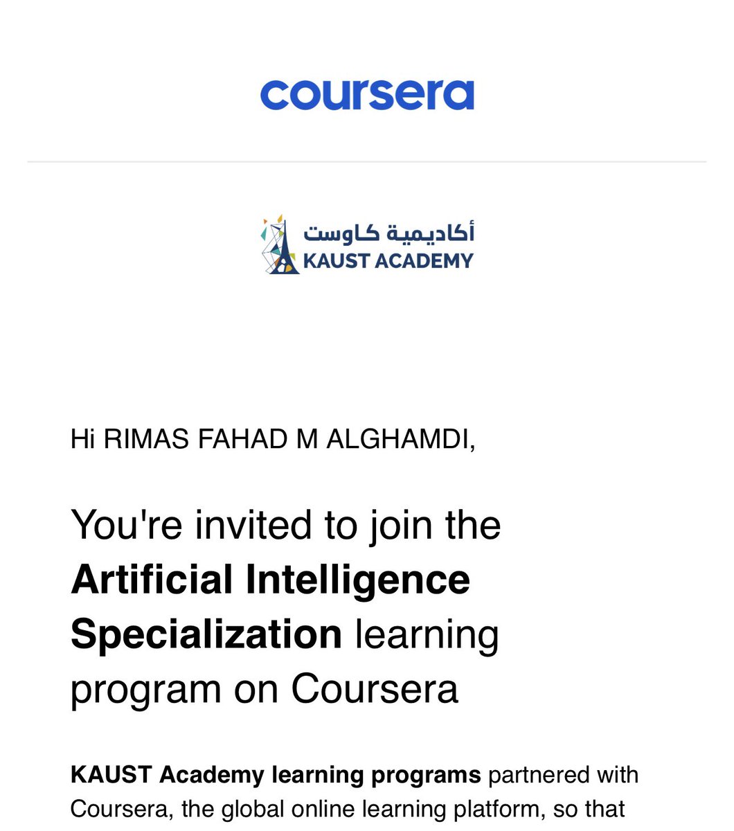 reemas_it's tweet image. Alhamdulillah 
I’m excited to share that I’ve been accepted into the first phase of KAUST Academy .
A proud step toward my journey in the world of Artificial Intelligence .
Wish me the best of luck on this new journey 🤍

#kaust_academy #artificial_intelligence #KAUST