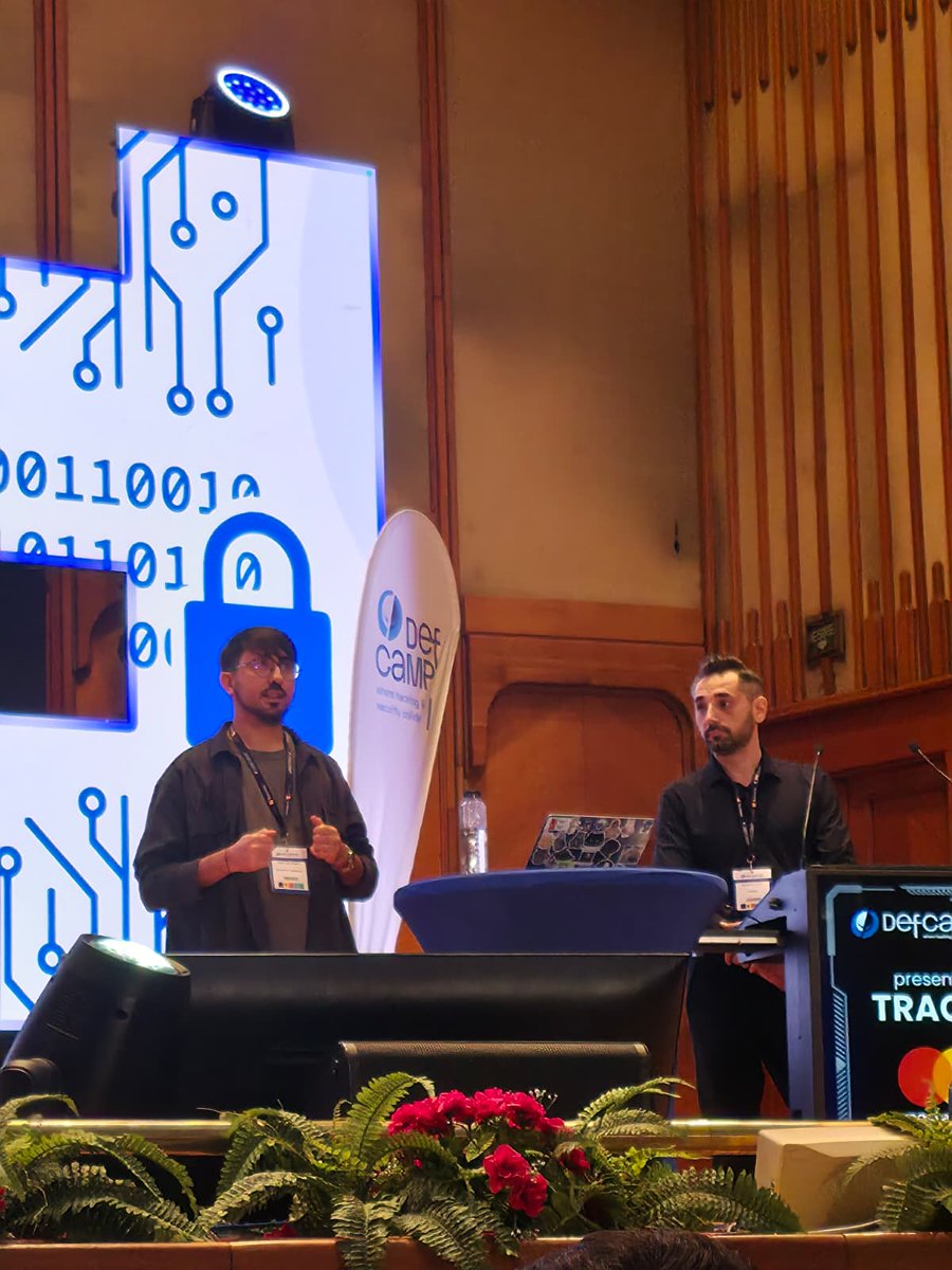 robots4testing's tweet image. We had a blast at #DefCamp in Bucharest! Huge thanks to everyone who showed up. We loved showcasing how smart #automation can strengthen cybersecurity strategies, and diving into ESI Injection, exploiting ESI in endpoints, and so much more. 🛡️✨ #LifeAtUiPath