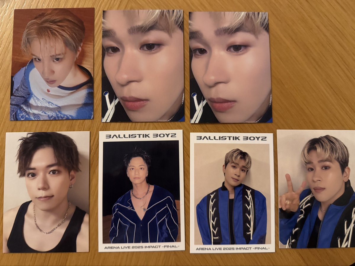 BALLISTIKBOYZ IMPACT FINAL BBZ バリ フォトカード トレカ 交換 【譲