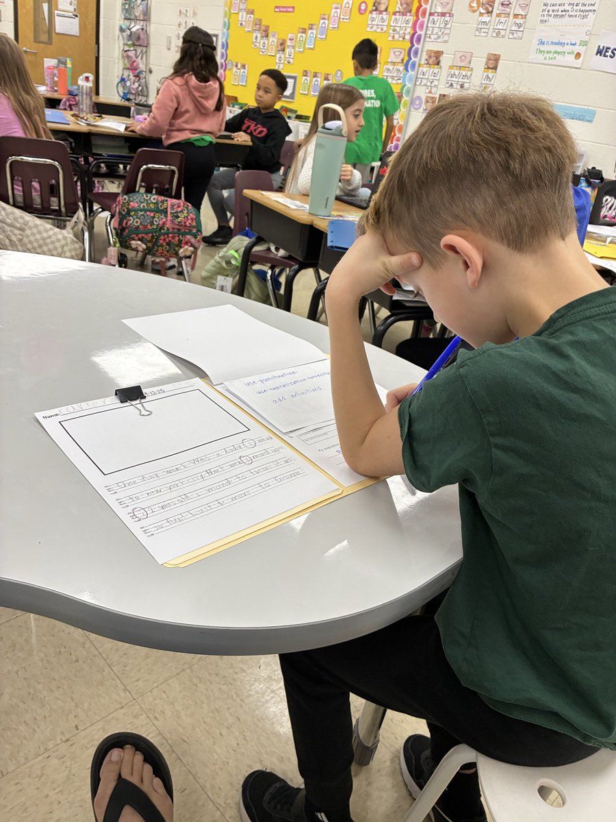 Student data conferences- we talked about their math, reading and writing goals. It was so exciting to celebrate growth! <a href="/ClarkCreekSTEM/">Joey Moss</a> <a href="/lauracasey3/">Laura Casey</a>