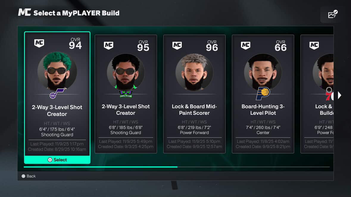 PatxhMadeDrippy's tweet image. 15% to Vet 2 🦅
100k+ VC 
200+ lifetime challenges 
Playmaking build specialization 9/9
Shooting build specialization 9/9
Legend Rebirth 
9 Builds 7 Maxed 

6’2 PG

6’4 HASH , 6’8 HASH , 6’6 Hash

6’5 Lock ,6’8 Popper

6’9 Inside , 6’9 inside

#NBA2K26 #2KCommunity #NBA2K26patch