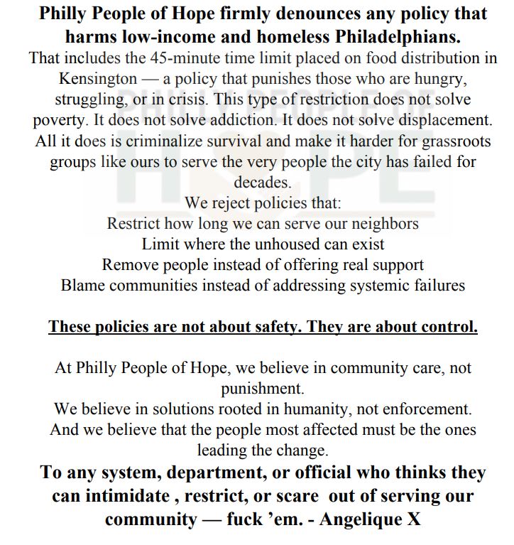 philly people of hope tweet media