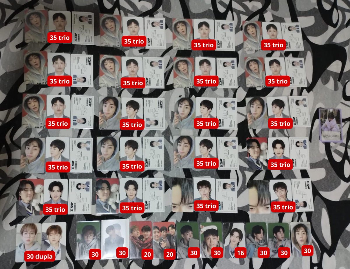 vendo venda baekhyun chanyeol suho xiumin sehun kyungsoo chen lay álbum merch sg kiwee