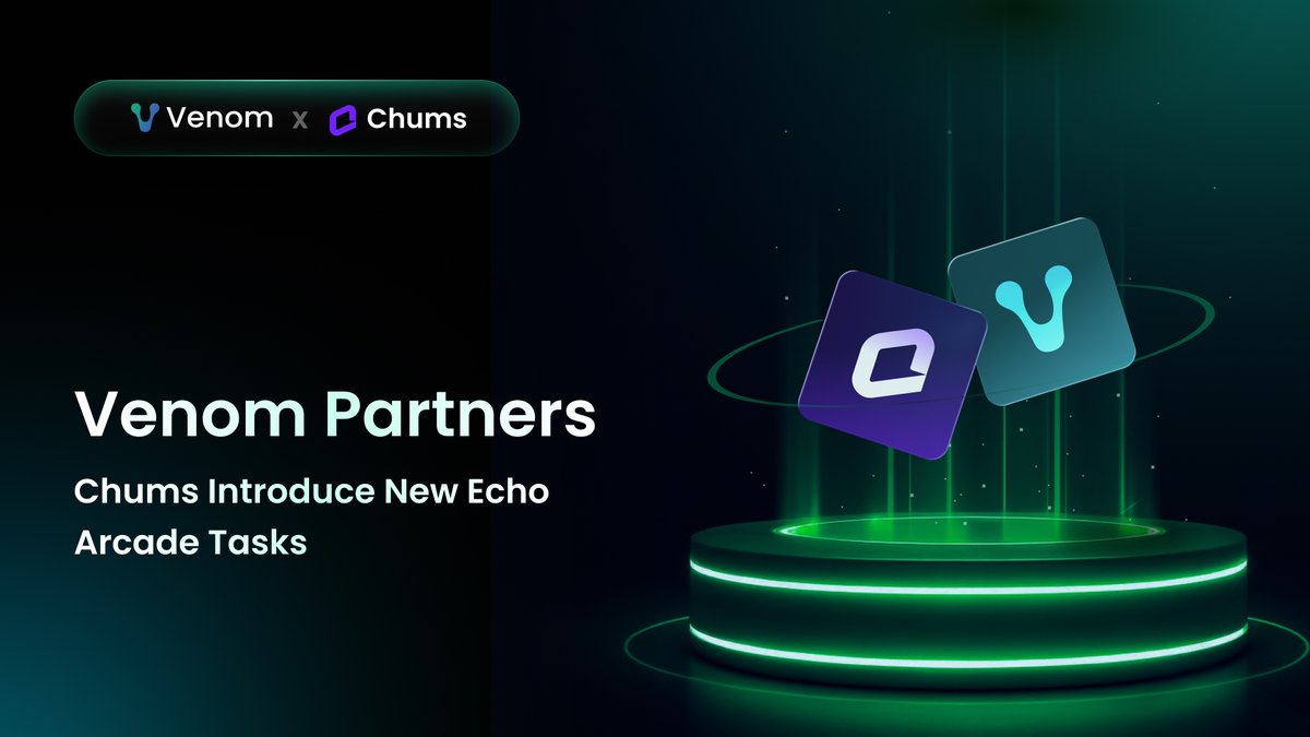 Venom_network_'s tweet image. 💥 Chums Joins Stage 6 with Echo Arcade Tasks 💥

Great news, Questers! 🚀 Our partners from Chums are returning to Venom Quests and you&apos;ve got another easy opportunity to earn more XP!

🔍 About Echo Quest
Echo Quest is a social quest mode created by Chums, a popular web3…