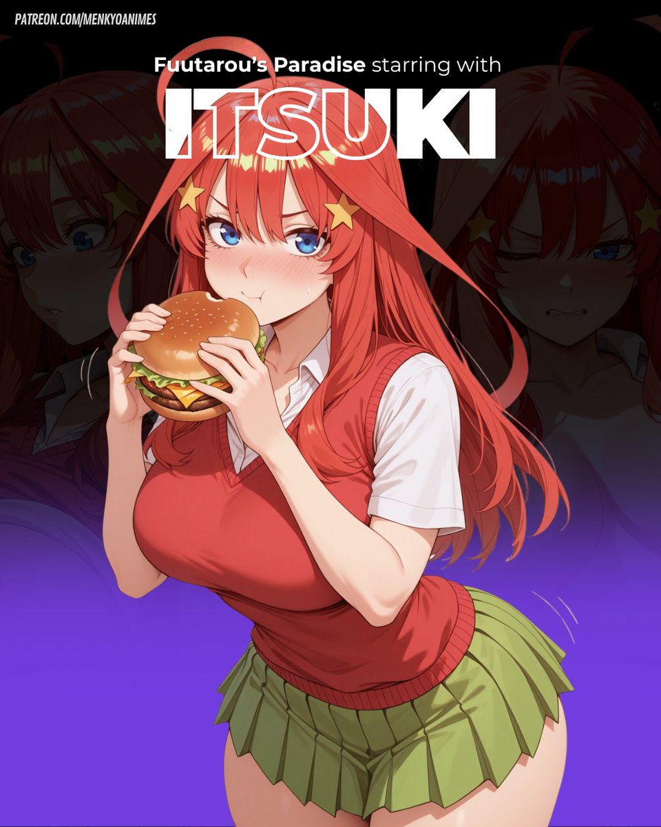 MnkAnms's tweet photo. Fuutarou's Paradise | 👰 Go-toubun no Hanayome
🎧 Miku Nakano
🦋 Nino Nakano
🥩 Itsuki Nakano
🍀 Yotsuba Nakano
🌸 Ichika Nakano
Spicy previews👉 @naughtymenkyo
#GotoubunnoHanayome #TheQuintessentialQuintuplets #GoToubunNoHanayome #Fuutarou https://t.co/6wIiqqG4BJ