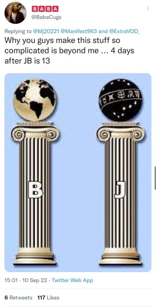 Cryptobilbuwoo0's tweet image. Last Chance to buy✅️
4 days after the death of my hero JB=11/19.
Countdown Ends.
🌕♏️🟢✨️🚀🌊🎄🎁♾️