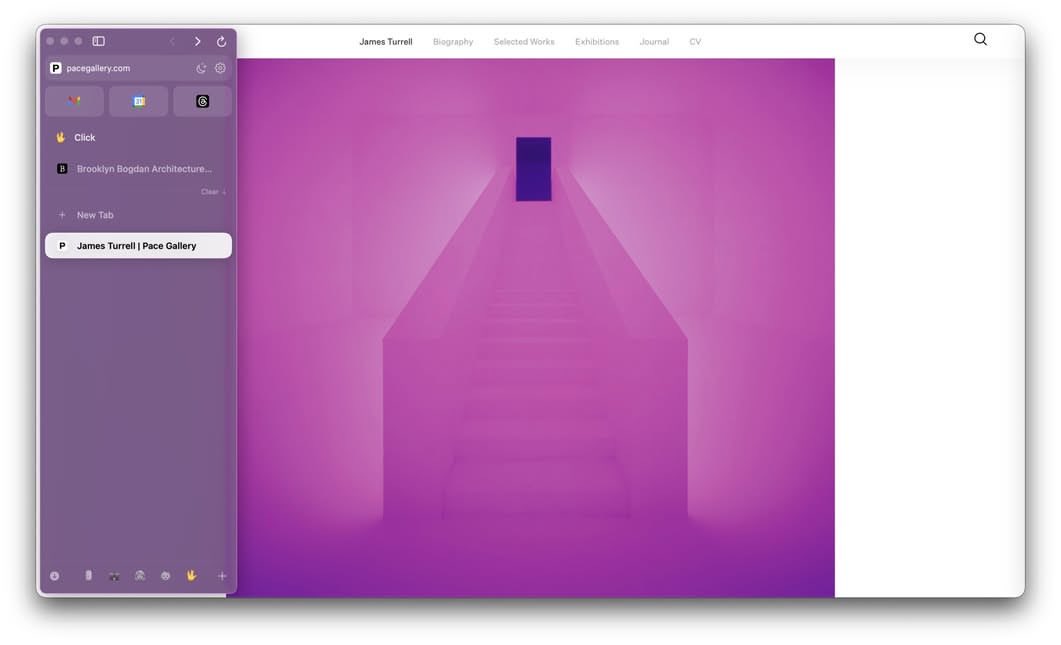 ❤️ thanks for the share! Its only been a couple months — i’m really excited for where things are going.

Just added a setting to edit the chrome size, including all the way down to 0 for a clean, chromeless canvas. Shipping to testers soon!