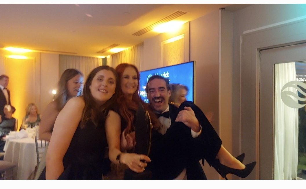 Nick468official's tweet photo. That's it from a busy night here at @LimerickStrand. As always, IT'S a pleasure to cover the #LimerickBizAwards for @Limerick_Leader and #LimerickLive.
Congratulations to all the companies which have won awards, especially @BDandCo which won the overall award, and @TUS_ie president Prof Vincent Cunnane who has been given a special recognition award from @LimerickChamber president Mairead Connolly.
Check out #LimerickLive tomorrow for more from this evening's event. Over and out!