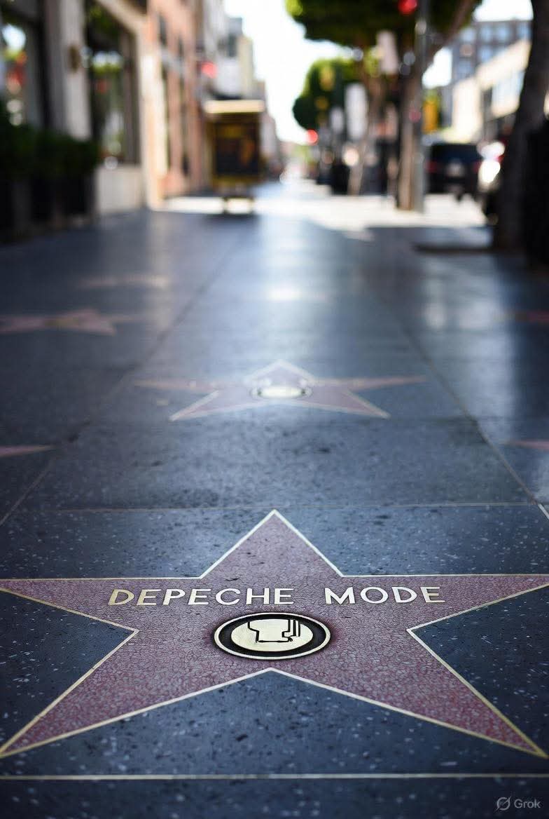 marialuisa69ap1's tweet image. #DepecheMode Hollywood walk of fame ❤️