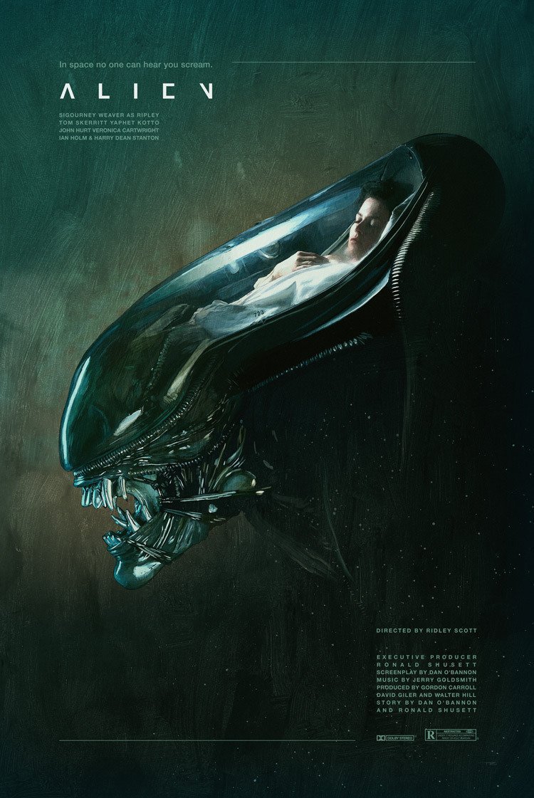 Alien (1979) 

Artwork by Tom Ralston