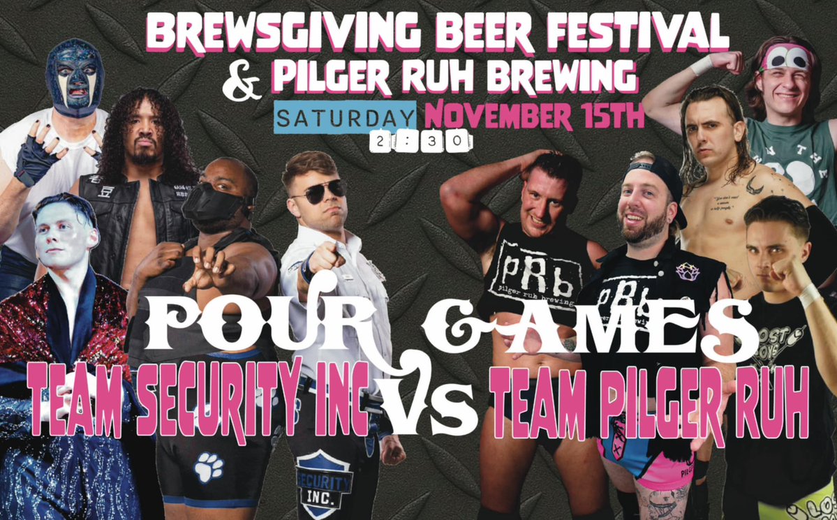 SecurityIncPro's tweet image. It’s last call for @pilgerruhbrews 

@Tony_Deppen and @coolbudwashidea have repeatedly violated our law, and now it is going to cost them their business.

Team Security Inc. will win #PourGames, and put PRB on a permanent LOCKDOWN! 🚨

#Brewsgiving 🎟️: 
bigtickets.com/e/cousindaveen…