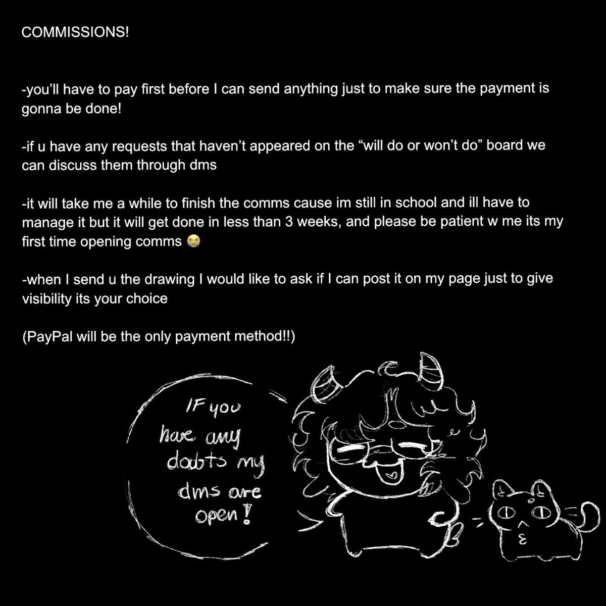 poison1vy_0's tweet image. HI IT WOULD HELP ME A LOT FINANCIALLY IF YOU WOULD BUY A COMM FROM ME EVEN IF ITS A LITTLE ONE! 

#commsopen